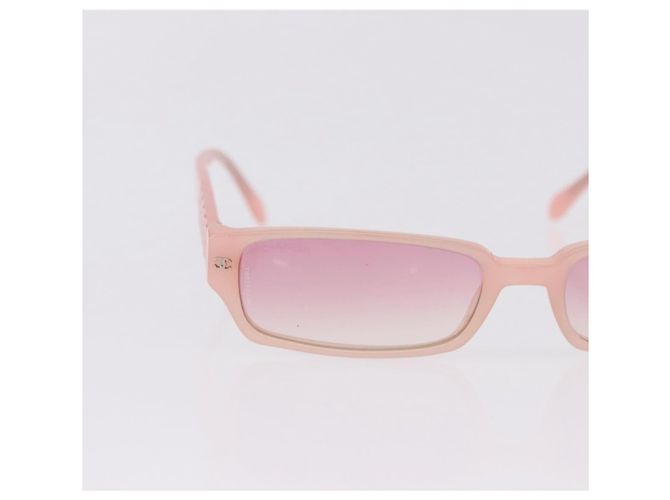 Gafas de sol CHANEL de plástico Rosa CC Auth BA14385M - vista 3