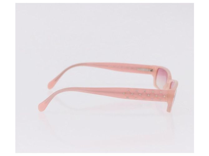 Gafas de sol CHANEL de plástico Rosa CC Auth BA14385M - vista 6