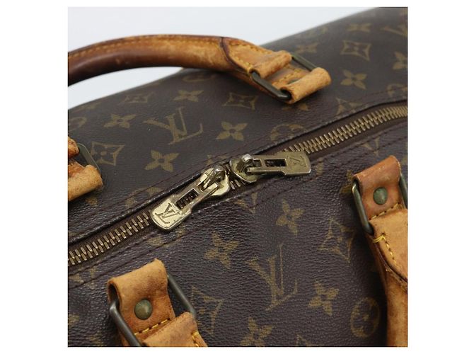 LOUIS VUITTON Monogram Keepall 55 Boston Bag M41424 LV Auth 190609 Monogramma - vista 10