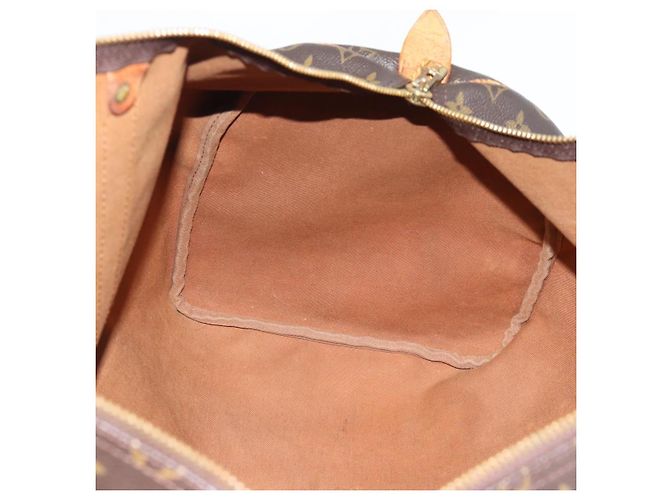 LOUIS VUITTON Monogram Keepall 55 Boston Bag M41424 LV Auth 190609 Monogramma - vista 19
