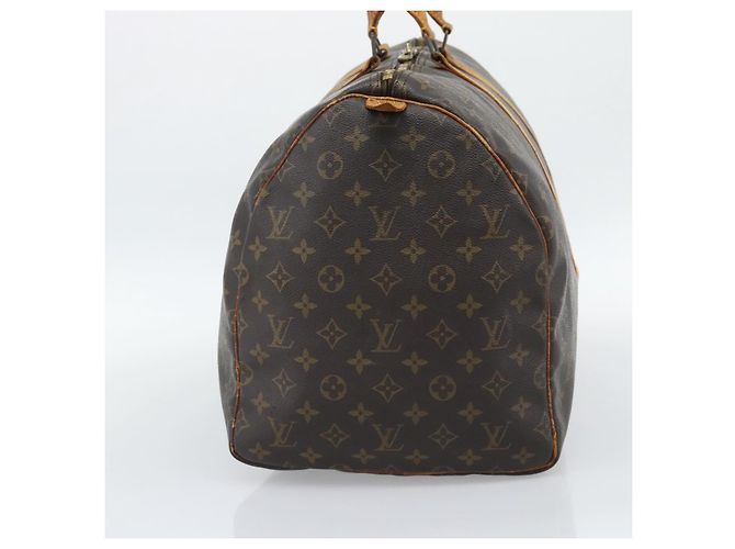 LOUIS VUITTON Monogram Keepall 55 Boston Bag M41424 LV Auth 190609 Monogramma - vista 3