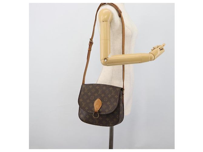 LOUIS VUITTON Borsa a Spalla Monogram Saint Cloud GM M51242 LV Auth bs36259A Monogramma - vista 26