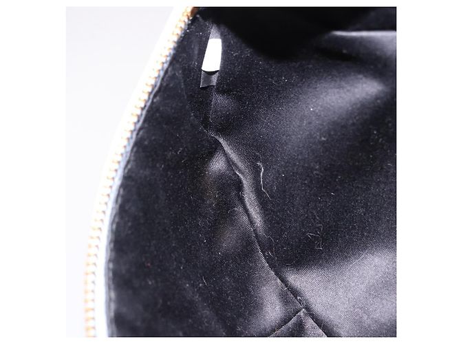 Borsa a tracolla Miu Miu Matelasse in tela azzurro chiaro oro Auth 192044V D'oro Blu chiaro - vista 22