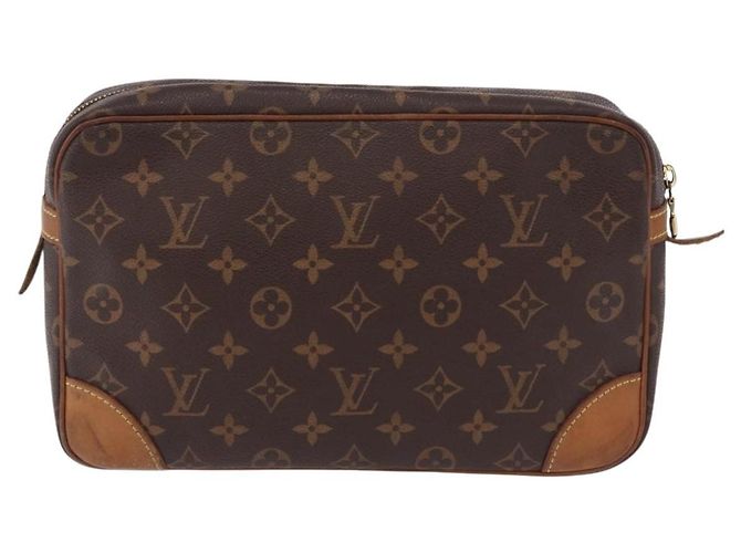 LOUIS VUITTON Clutch Monogram Compiegne 28 M51845 LV Auth BA14359 Monogramma - vista 2