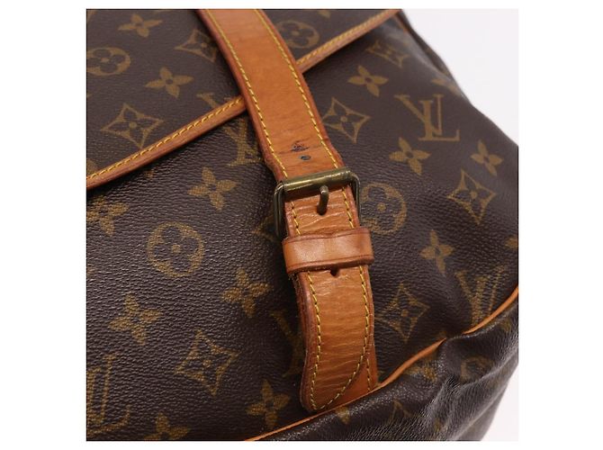 LOUIS VUITTON Borsa a Spalla Monogram Saumur 43 M42252 LV Auth ep14979 Monogramma - vista 17