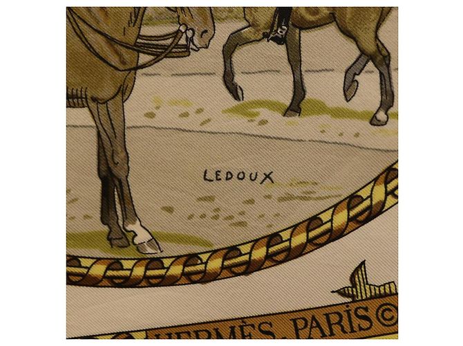 Hermès HERMES Carré 90 Seidentuch Grün Authentisch 191434 - Ansicht 12