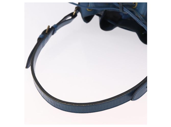Borsa a Spalla LOUIS VUITTON Epi Petit Noe Blu M44105 LV Auth am12049 - vista 7