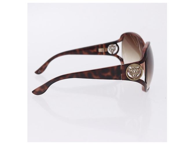 Occhiali da sole GUCCI in plastica 3 Set White Black Gray Auth SW2629 Marrone Nero Bianco - vista 13