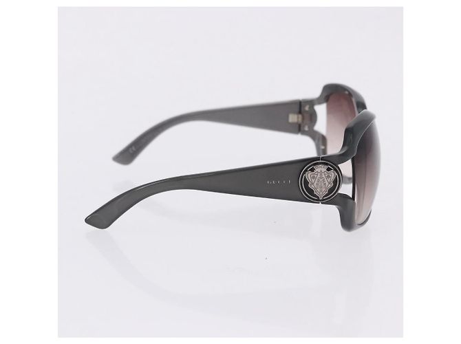 Occhiali da sole GUCCI in plastica 3 Set White Black Gray Auth SW2629 Marrone Nero Bianco - vista 18