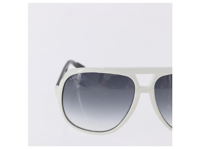 Occhiali da sole GUCCI in plastica 3 Set White Black Gray Auth SW2629 Marrone Nero Bianco - vista 4