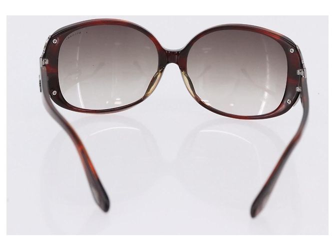 Bulgari Occhiali da sole BVLGARI Plastica 3 Set Marrone Oro Argento Auth SW2623 D'oro - vista 3