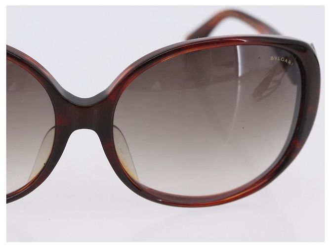 Bulgari Occhiali da sole BVLGARI Plastica 3 Set Marrone Oro Argento Auth SW2623 D'oro - vista 5