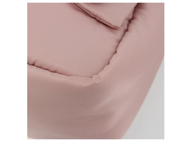 Borsa a mano PRADA Ribbon Nylon 2way Rosa Tonalità Oro Auth 191720SM - vista 16