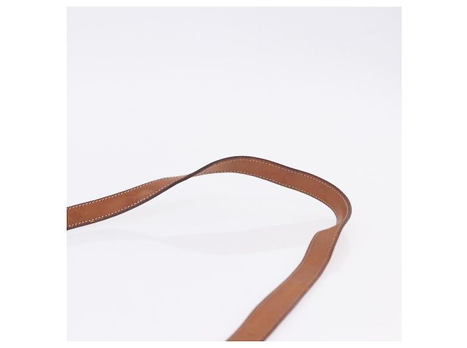 Céline Borsa CELINE Macadam Canvas PVC Pelle 2way Marrone Oro Auth 192234 D'oro - vista 15