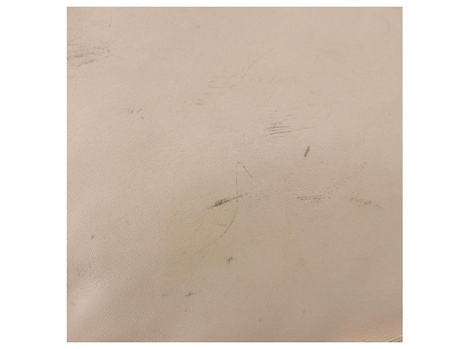 Borsa a tracolla LOEWE in pelle Avorio Argento Auth ka5256 Crudo - vista 10