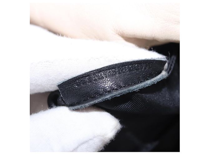 Borsa a tracolla LOEWE in pelle Avorio Argento Auth ka5256 Crudo - vista 12