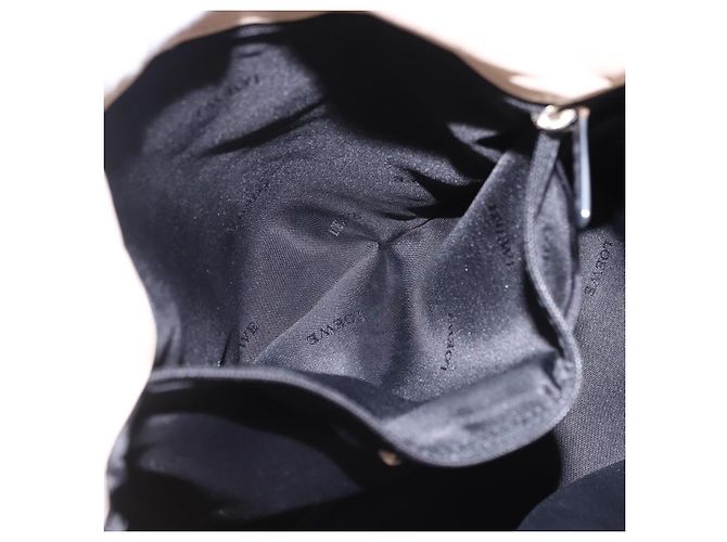 Borsa a tracolla LOEWE in pelle Avorio Argento Auth ka5256 Crudo - vista 23