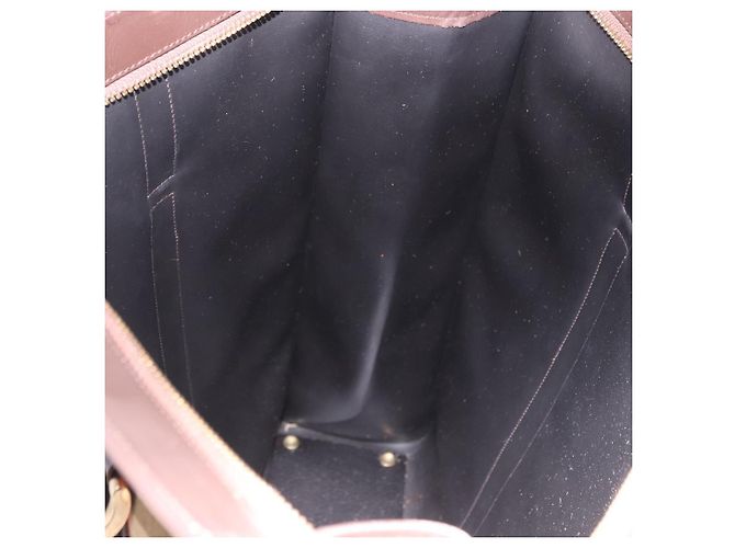 Borsa Tote Burberrys Nova Check in tela Beige Oro Auth bs36098 D'oro - vista 18