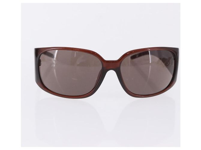 Occhiali da Sole Miu Miu Balenciaga YSL D&G Plastica Metallo 4 Set Marrone Oro Auth SW2630 D'oro - vista 2