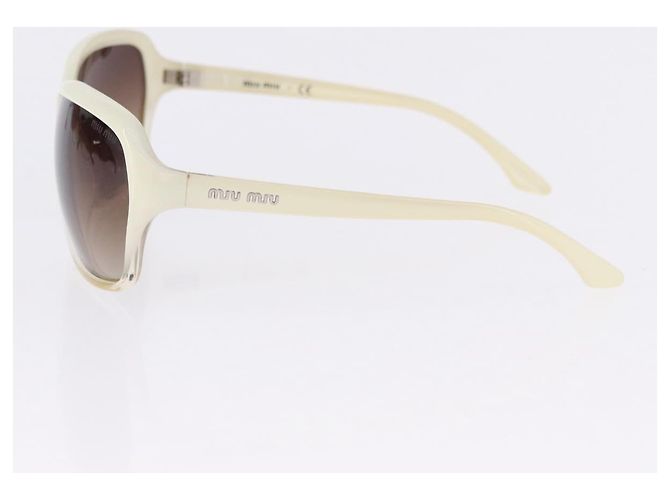 Occhiali da Sole Miu Miu Balenciaga YSL D&G Plastica Metallo 4 Set Marrone Oro Auth SW2630 D'oro - vista 24