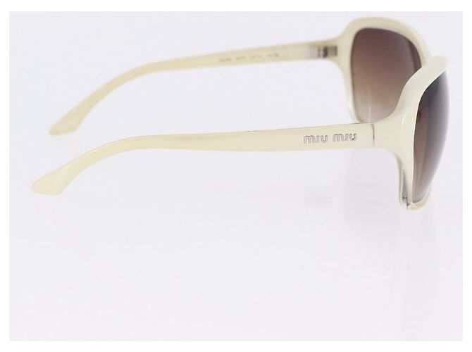Occhiali da Sole Miu Miu Balenciaga YSL D&G Plastica Metallo 4 Set Marrone Oro Auth SW2630 D'oro - vista 25