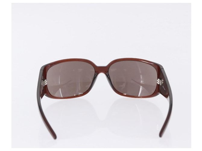 Occhiali da Sole Miu Miu Balenciaga YSL D&G Plastica Metallo 4 Set Marrone Oro Auth SW2630 D'oro - vista 3