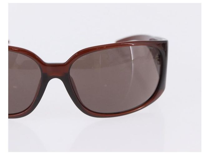 Occhiali da Sole Miu Miu Balenciaga YSL D&G Plastica Metallo 4 Set Marrone Oro Auth SW2630 D'oro - vista 5