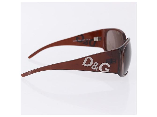 Occhiali da Sole Miu Miu Balenciaga YSL D&G Plastica Metallo 4 Set Marrone Oro Auth SW2630 D'oro - vista 6