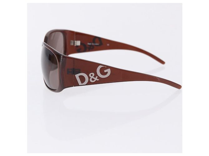 Occhiali da Sole Miu Miu Balenciaga YSL D&G Plastica Metallo 4 Set Marrone Oro Auth SW2630 D'oro - vista 7