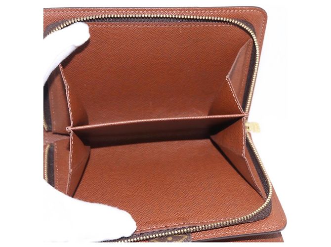 LOUIS VUITTON Monogram Porto Papie Zip Wallet M61207 LV Auth bs36123V Monogramma - vista 11