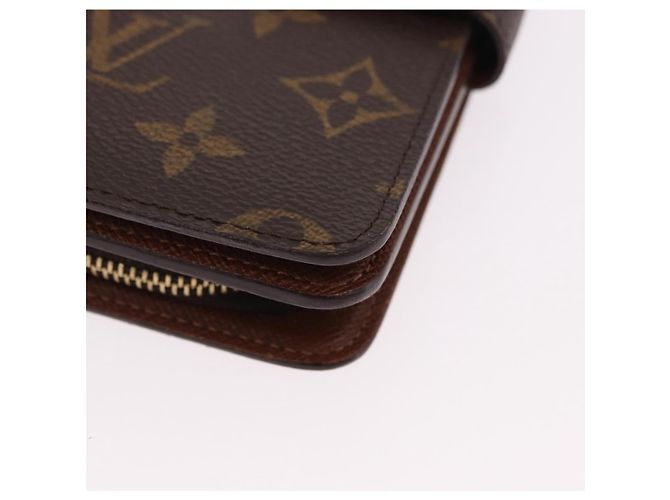 LOUIS VUITTON Monogram Porto Papie Zip Wallet M61207 LV Auth bs36123V Monogramma - vista 14