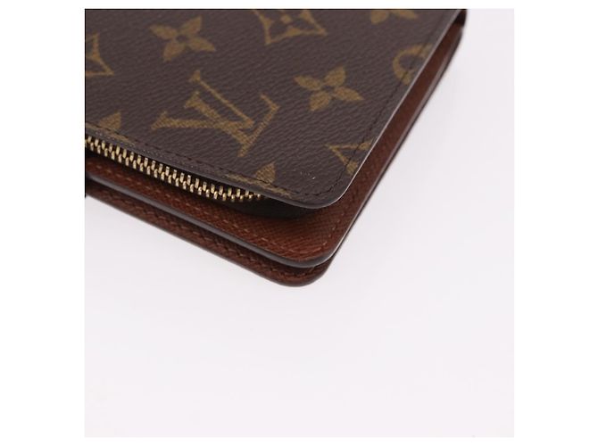 LOUIS VUITTON Monogram Porto Papie Zip Wallet M61207 LV Auth bs36123V Monogramma - vista 15