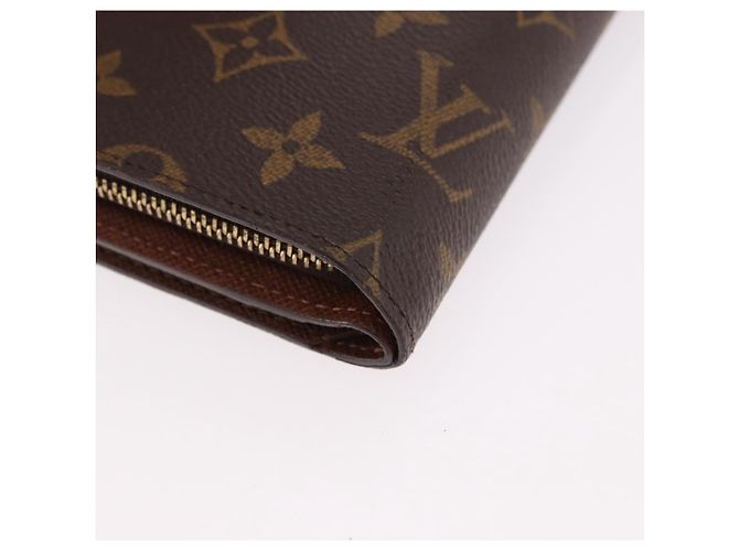 LOUIS VUITTON Monogram Porto Papie Zip Wallet M61207 LV Auth bs36123V Monogramma - vista 16