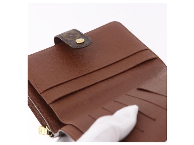 LOUIS VUITTON Monogram Porto Papie Zip Wallet M61207 LV Auth bs36123V Monogramma - vista 21