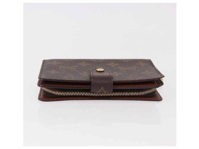 LOUIS VUITTON Monogram Porto Papie Zip Wallet M61207 LV Auth bs36123V Monogramma - vista 3