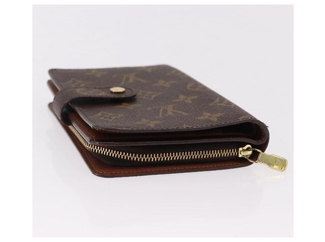 LOUIS VUITTON Monogram Porto Papie Zip Wallet M61207 LV Auth bs36123V Monogramma - vista 6