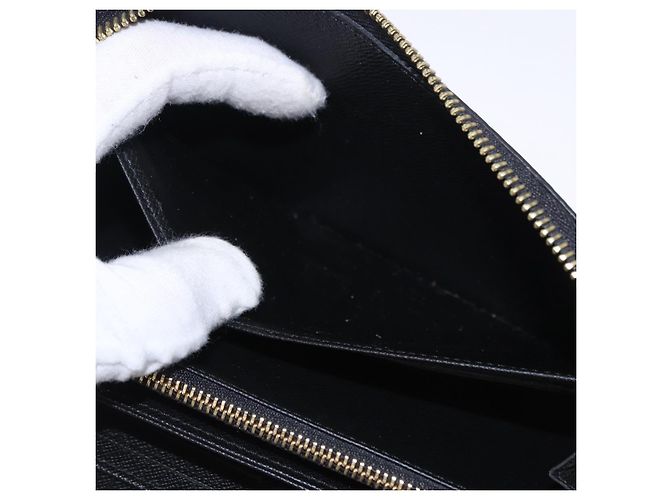 LOUIS VUITTON Monogram Game On Zippy Long Wallet White M57491 LV Auth 192943A Bianco - vista 18