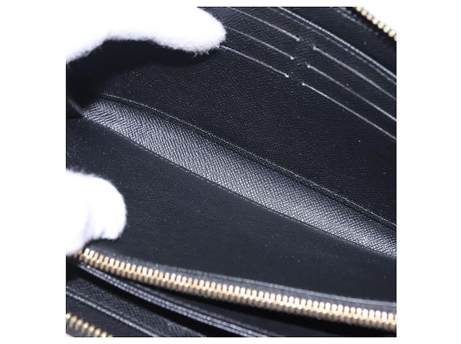 LOUIS VUITTON Monogram Game On Zippy Long Wallet White M57491 LV Auth 192943A Bianco - vista 19