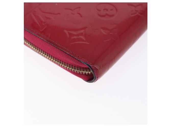 LOUIS VUITTON Monogram Vernis Zippy Long Wallet Rose Andian M91597 Auth BA14415 - vista 15