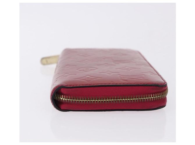 LOUIS VUITTON Monogram Vernis Zippy Long Wallet Rose Andian M91597 Auth BA14415 - vista 3