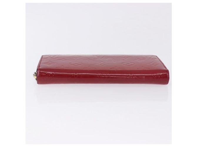 LOUIS VUITTON Monogram Vernis Zippy Long Wallet Rose Andian M91597 Auth BA14415 - vista 6