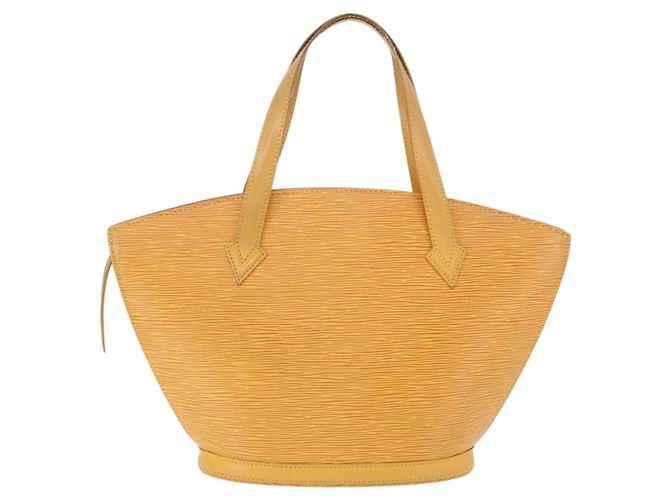 Borsa LOUIS VUITTON Epi Saint Jacques Giallo M52279 LV Auth 191777 - vista 2