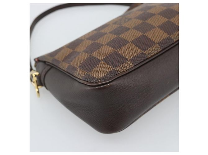 LOUIS VUITTON Damier Ebene Trousse Make Up Pouch N51982 LV Auth 192911 - vista 15