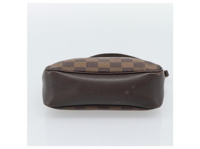 LOUIS VUITTON Damier Ebene Trousse Make Up Pouch N51982 LV Auth 192911 - vista 5