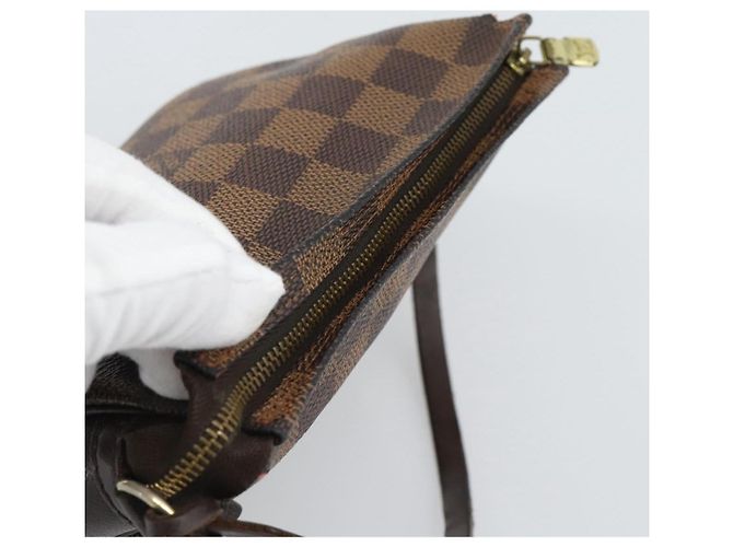LOUIS VUITTON Damier Ebene Trousse Make Up Pouch N51982 LV Auth 192911 - vista 6
