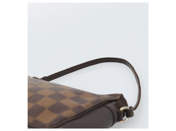 LOUIS VUITTON Damier Ebene Trousse Make Up Pouch N51982 LV Auth 192911 - vista 8