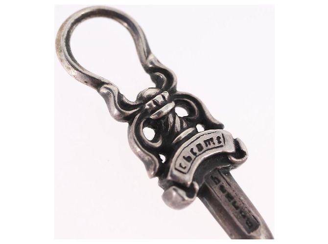 Chrome Hearts Dolch Anhänger Charm Top Ag925 Silber Authentisch 192165M - Ansicht 4