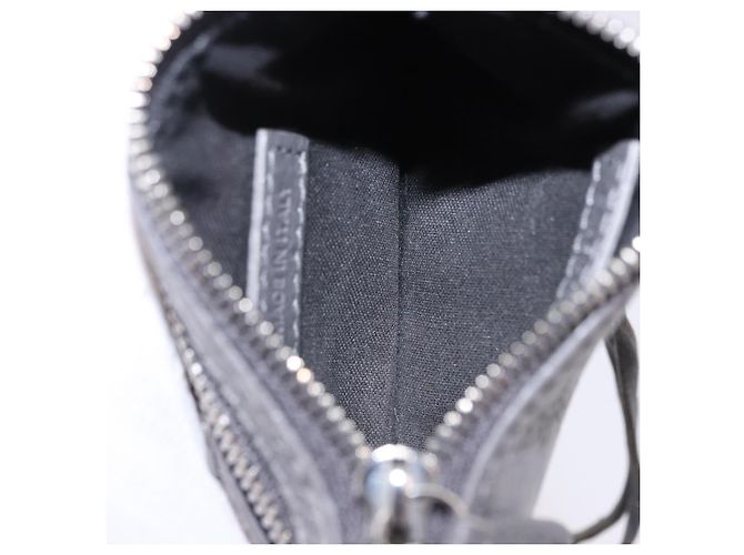BALENCIAGA Le Cagole Shoulder Bag Leather 2way Gray Silver 719082 Auth ka5229A Marrone Argento - vista 26