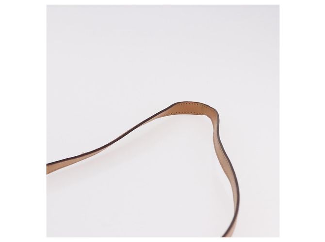 Céline Borsa CELINE Macadam Canvas PVC Pelle 2way Marrone Oro Auth 191900 D'oro - vista 15
