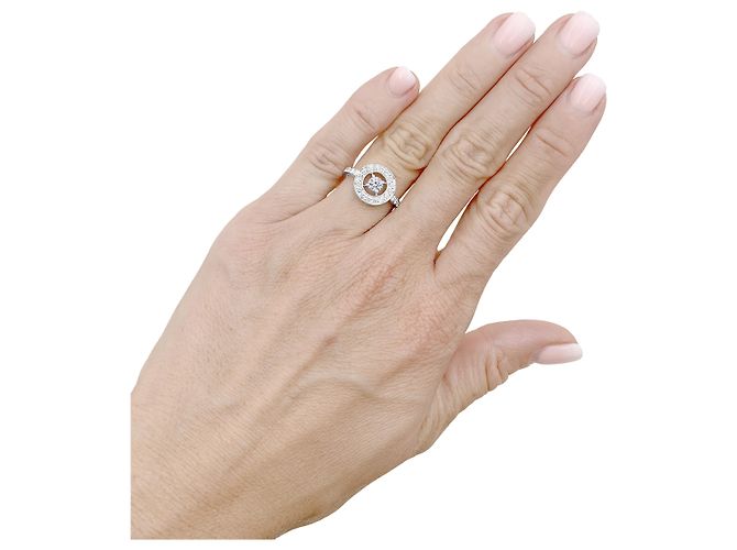 Boucheron Ring, "Ava", Weißgold, Diamanten. - Ansicht 5